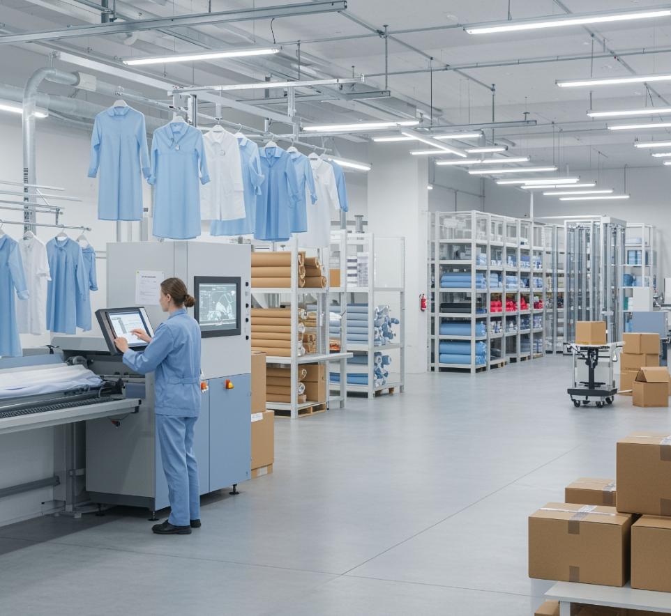 Smart manufacturing environment